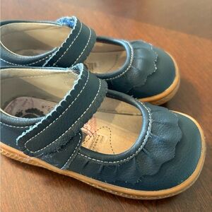 Navy blue Livie & Luca Ruche Classic Mary Jane size 8